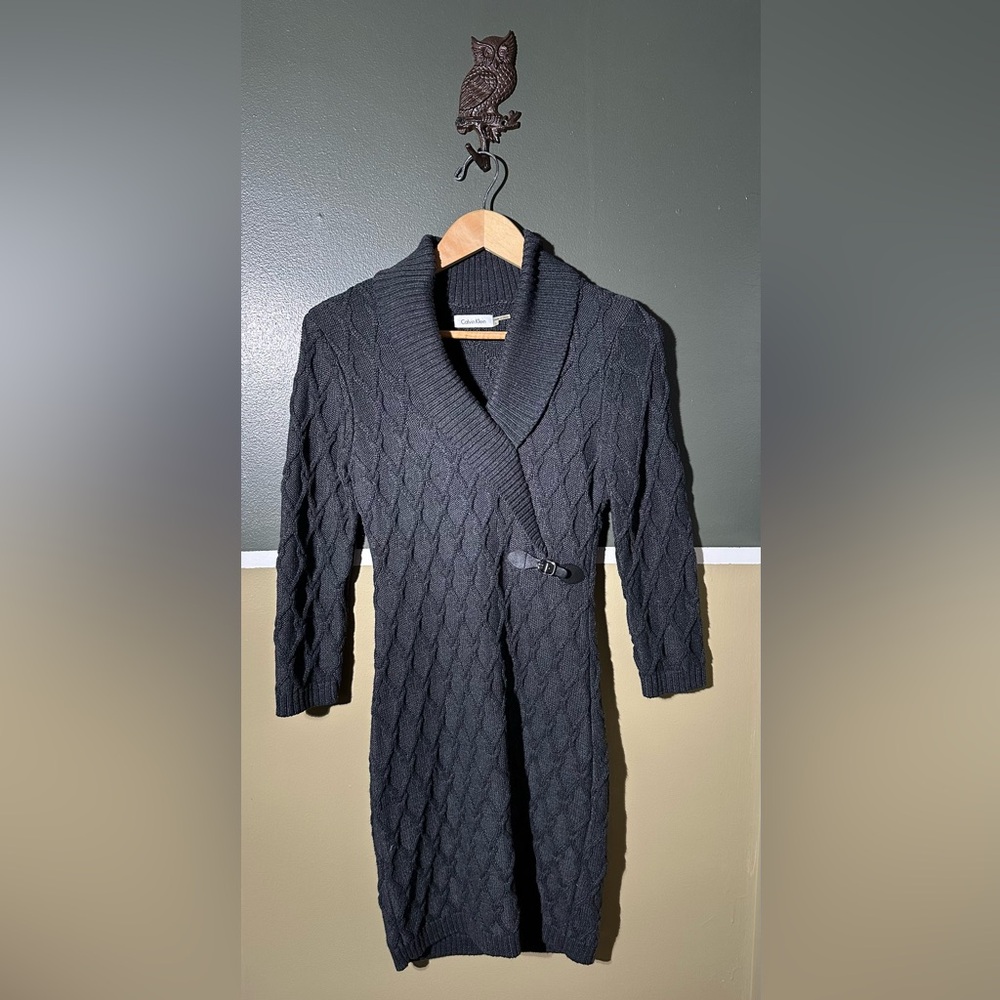 Calvin Klein Women's Charcoal Dress